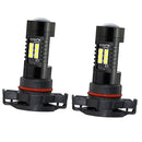 2x High Quaity 360Â° Beam Angel 21SMD LED Fog Driving Light Bulbs DRL Low Power Consumption
