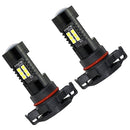 2x High Quaity 360Â° Beam Angel 21SMD LED Fog Driving Light Bulbs DRL Low Power Consumption