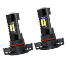 2x High Quaity 360Â° Beam Angel 21SMD LED Fog Driving Light Bulbs DRL Low Power Consumption