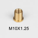 5pcs Aluminum Alloy Car Gear Shift Knob Thread Nuts Insert Adapter Set M10x1.25