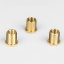 5pcs Aluminum Alloy Car Gear Shift Knob Thread Nuts Insert Adapter Set M10x1.25