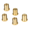 5 Pieces Brand New Gear Shift Knob Lever Head Thread Adapter Nuts M10x1.5