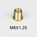 5pcs Aluminum Alloy Car Gear Shift Knob Thread Adapter Nuts Insert Set M8x1.25