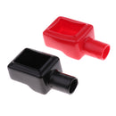 2 Pieces Car Auto Battery Terminal Clamp Clips Protection Covers Black+Red