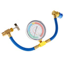 Car Air Conditioning A/C R134A Refrigeration Charging Hose with Pressure Gauge