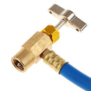Car Air Conditioning A/C R134A Refrigeration Charging Hose with Pressure Gauge