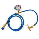 Universal Auto Car AC R134a U-Charge Charging Hose with Gauge