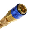 Universal Auto Car AC R134a U-Charge Charging Hose with Gauge