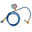 Universal Auto Car AC R134a U-Charge Charging Hose with Gauge
