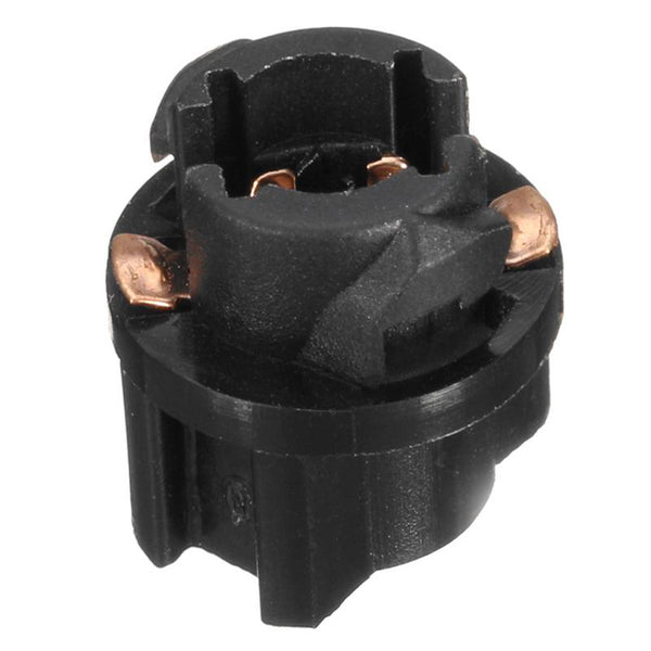 10 Pieces Auto Car Instrument Panel Lamp Dash Light T5 Twist Lock Sockets Base