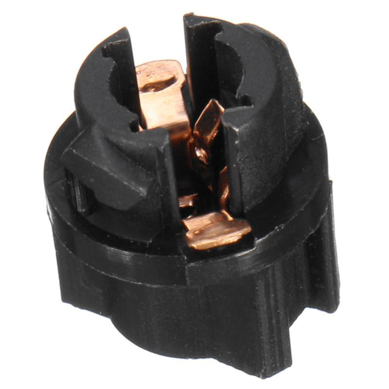 10 Pieces Auto Car Instrument Panel Lamp Dash Light T5 Twist Lock Sockets Base