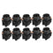10 Pieces Auto Car Instrument Panel Lamp Dash Light T5 Twist Lock Sockets Base