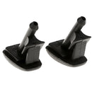 1 Pair Black Windshield Wiper Water Spray Jet Washer Nozzle for BMW E36 Z3 318i