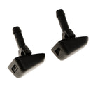 2 Pieces Black Windshield Wiper Water Spray Jet Washer Nozzles 30655605 for Volvo C30 C70
