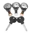 3 Pieces Ignition Lock Cylinder Assembly with 2 Keys for Peugeot Partner Citroen
