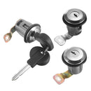 3 Pieces Ignition Lock Cylinder Assembly with 2 Keys for Peugeot Partner Citroen