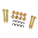 4x Car Part Door Hinge Pins Pin Bushing Kit For Honda Civic Accord CR-V CRX