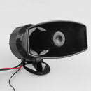 Universal 12V Car Van Alarm Police Fire Loud Speaker Air Horn Black 100W