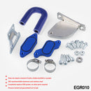 EGR Valve Cooler Intake Exhaust Block Off Plate Kit for 07-10 Chevy GMC 6.6L