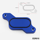 EGR Valve Cooler Intake Exhaust Block Off Plate Kit for 07-10 Chevy GMC 6.6L