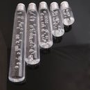 Car Shift Knob Gear Shifter Lever with Crystal Bubble 7-Color LED Light 30CM