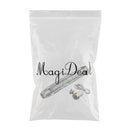 Car Shift Knob Gear Shifter Lever with Crystal Bubble 7-Color LED Light 30CM