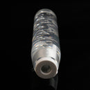 Car Shift Knob Gear Shifter Lever with Crystal Bubble 7-Color LED Light 30CM