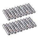High Quality 20Pcs Stud Conversion M12*1.25-M12*1.5 Screw Adapter for BMW