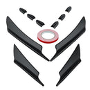 Car Front Bumper Fender Shark Fins Canards Splitter Air Vortex Generator Kit