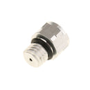 Auto Car Air Compressor Fittings 10mm Thread Dia Metal Pressure Relief Valve