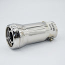 Universal Car Stainless Steel Exhaust Pipe Silencer Muffler End Tips 57mm