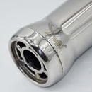 Universal Car Stainless Steel Exhaust Pipe Silencer Muffler End Tips 57mm