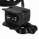 Black Motorcycle 3Meters Winch Rocker Switch Handlebar Warn Accessories