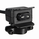 Black Motorcycle 3Meters Winch Rocker Switch Handlebar Warn Accessories