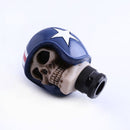 Skull Head Style Universal Car Truck Manual Stick Gear Shift Lever Knob Blue