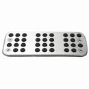Vehicle Sport Rest Foot Footrest Pedal Aluminum Alloy For Peugeot 206 206CC