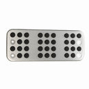 Vehicle Sport Rest Foot Footrest Pedal Aluminum Alloy For Peugeot 206 206CC