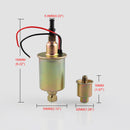 Car 5-9 psi Low Pressure Electronic Fuel Pump with Kit for Carburetor Engine
