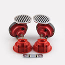 1 Pair 12V Dual Super Loud 100 dB Air Horn Trumpet Train for Car Truck Boat RV