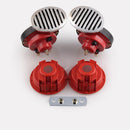 1 Pair 12V Dual Super Loud 100 dB Air Horn Trumpet Train for Car Truck Boat RV