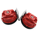 1 Pair 12V Dual Super Loud 100 dB Air Horn Trumpet Train for Car Truck Boat RV