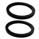 High Quality 2Pcs Alloy 6.5inch Dia Car Speaker Spacers Hollow
