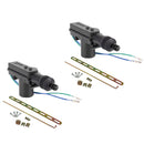 High Quality 2Pcs Car Door Lock Actuator 2 Wires 12V Locking System Motor