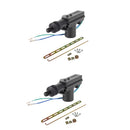 High Quality 2Pcs Car Door Lock Actuator 2 Wires 12V Locking System Motor
