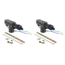High Quality 2Pcs Car Door Lock Actuator 2 Wires 12V Locking System Motor