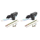 High Quality 2Pcs Car Door Lock Actuator 2 Wires 12V Locking System Motor