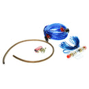 Set of 4 Car Stereo Audio Subwoofer Amplifier Wiring Wire Cable Kit Low Noise and Distortion
