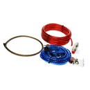Set of 4 Car Stereo Audio Subwoofer Amplifier Wiring Wire Cable Kit Low Noise and Distortion