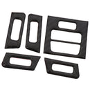 5 Pieces AC Outlet Vent Panel Cover Trim Sticker for BMW 3 Series E90 E92 E93
