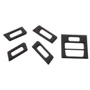 5 Pieces AC Outlet Vent Panel Cover Trim Sticker for BMW 3 Series E90 E92 E93